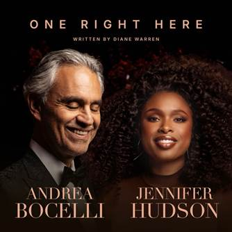 Andrea Bocelli, Jennifer Hudson – One Right Here